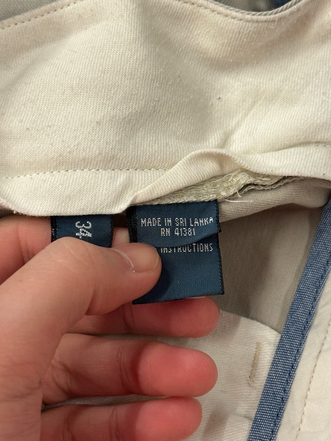 POLO 폴로 랄프로렌 클래식핏 치노팬츠 34x34 상품이미지6