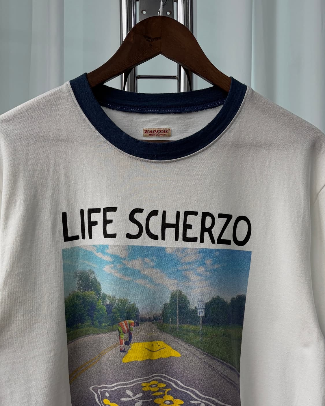 (새상품)[4]캐피탈 20 텐지쿠 링거 페인터 티셔츠 상품이미지4