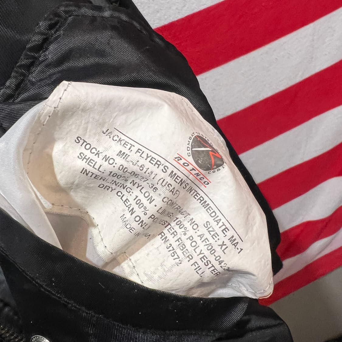 로스코 MA-1 항공자켓 상품이미지3