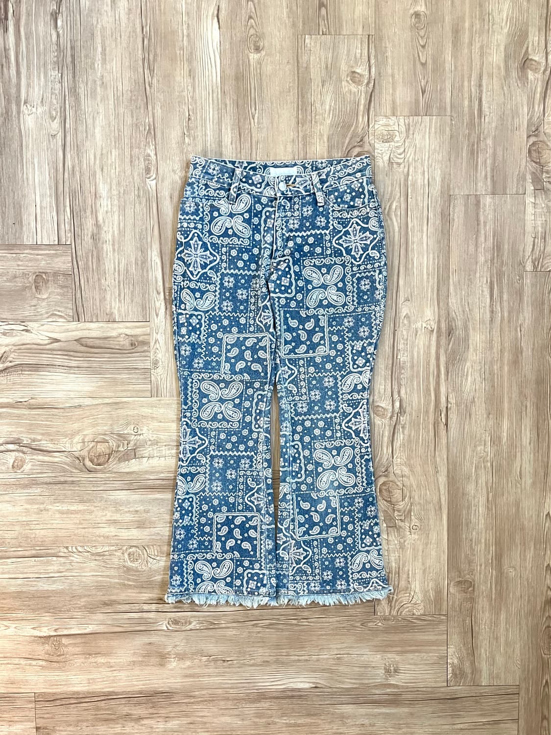 MAGIC SQUARE 페이즐리 데님진 상품이미지1