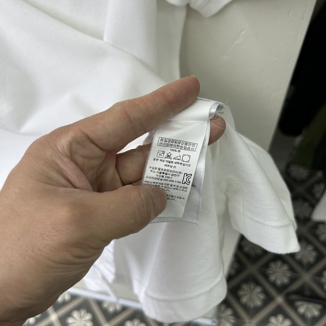 16773 - 폴로 랄프로렌 화이트 반팔 카라티 상품이미지4