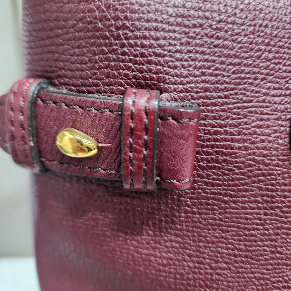 버버리 배너백 버건디 미듐 상품이미지6