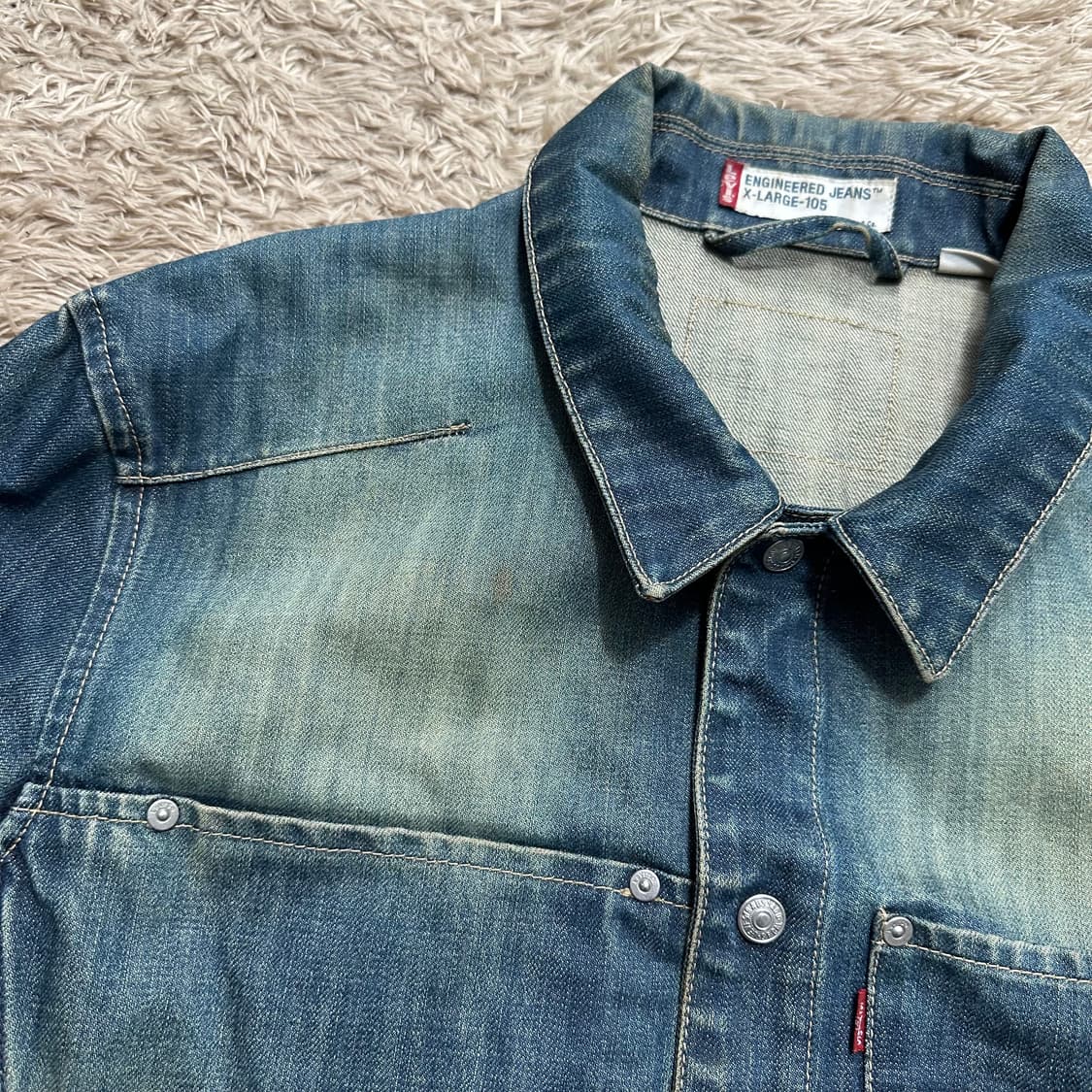 리바이스 엔지니어드 녹워싱 자켓 상품이미지6