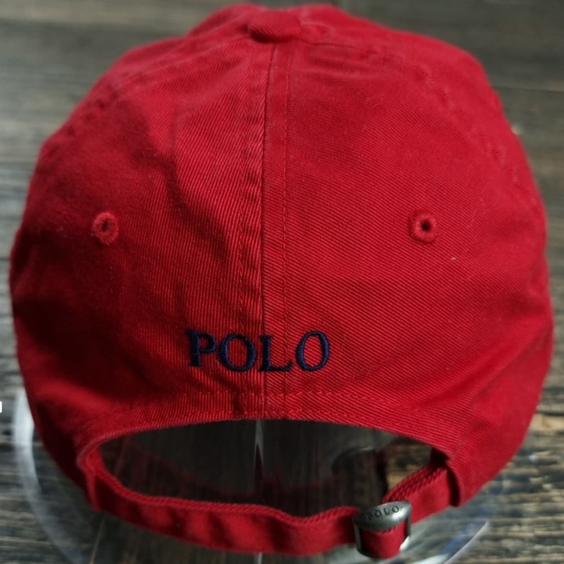 [폴로 랄프로렌] 포니 로고 자수 볼캡 레드 M19406 상품이미지3