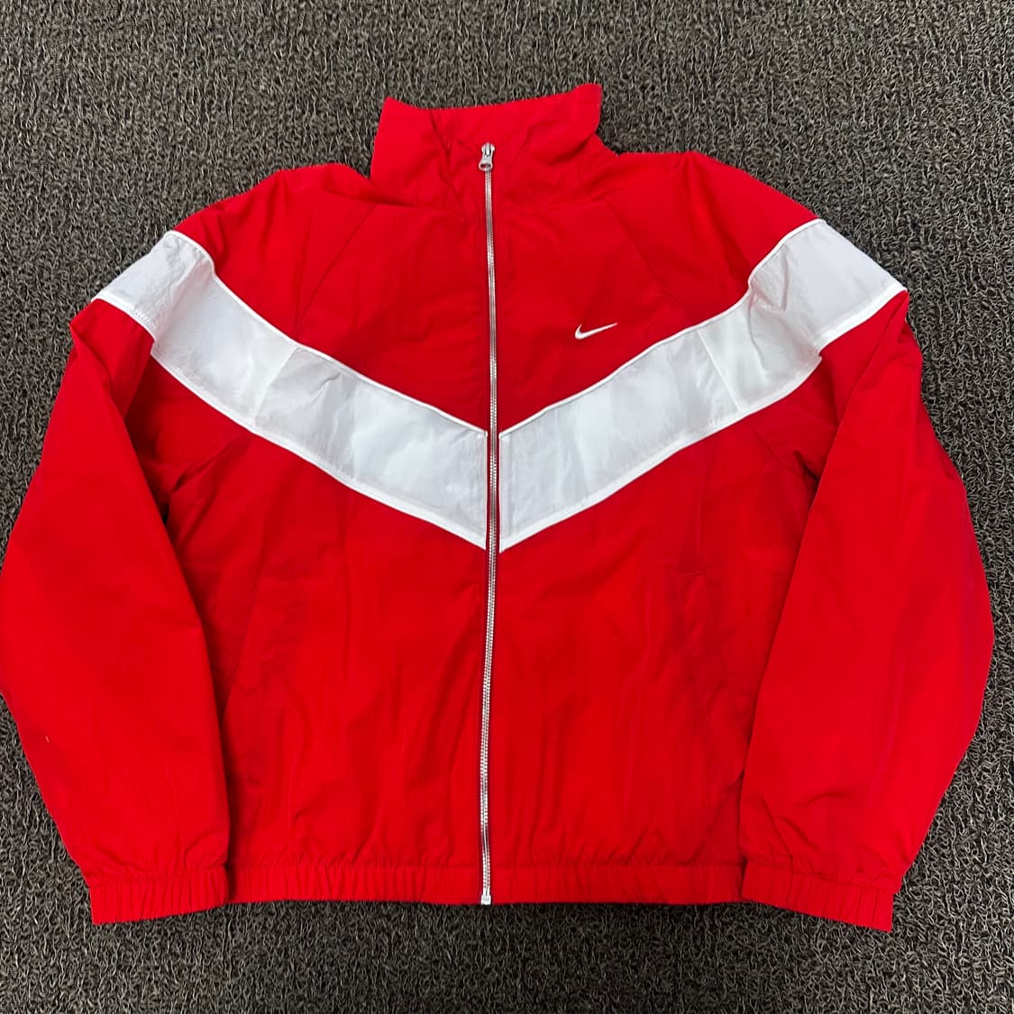 NIKE 나이키 여성 우븐 바람막이 자켓 레드 L 상품이미지2