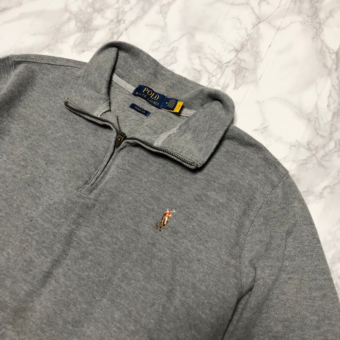 폴로 랄프로렌 반집업 니트 깔끔 상품이미지2