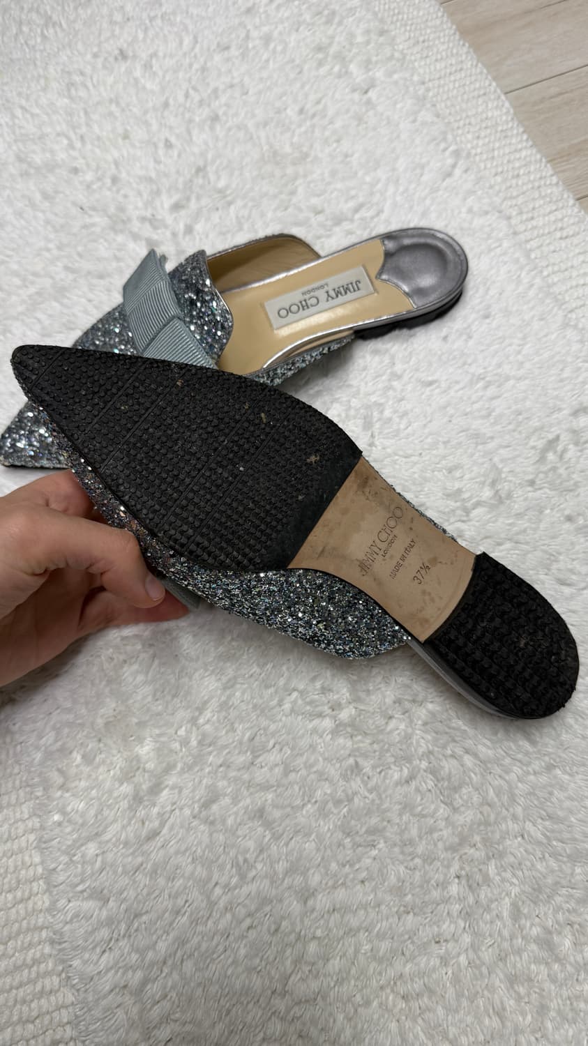 지미추 로퍼  글리터 슬리퍼 37 1/2 상품이미지2