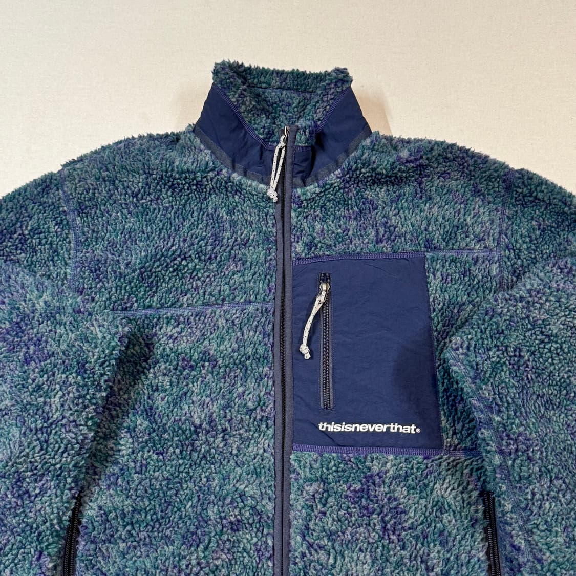 M) 디스이즈네버댓 쉐르파 플리스 집업 자켓 상품이미지3