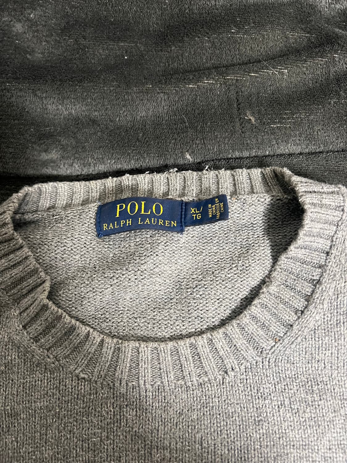 폴로 랄프로렌 라운드 니트 XL 상품이미지3