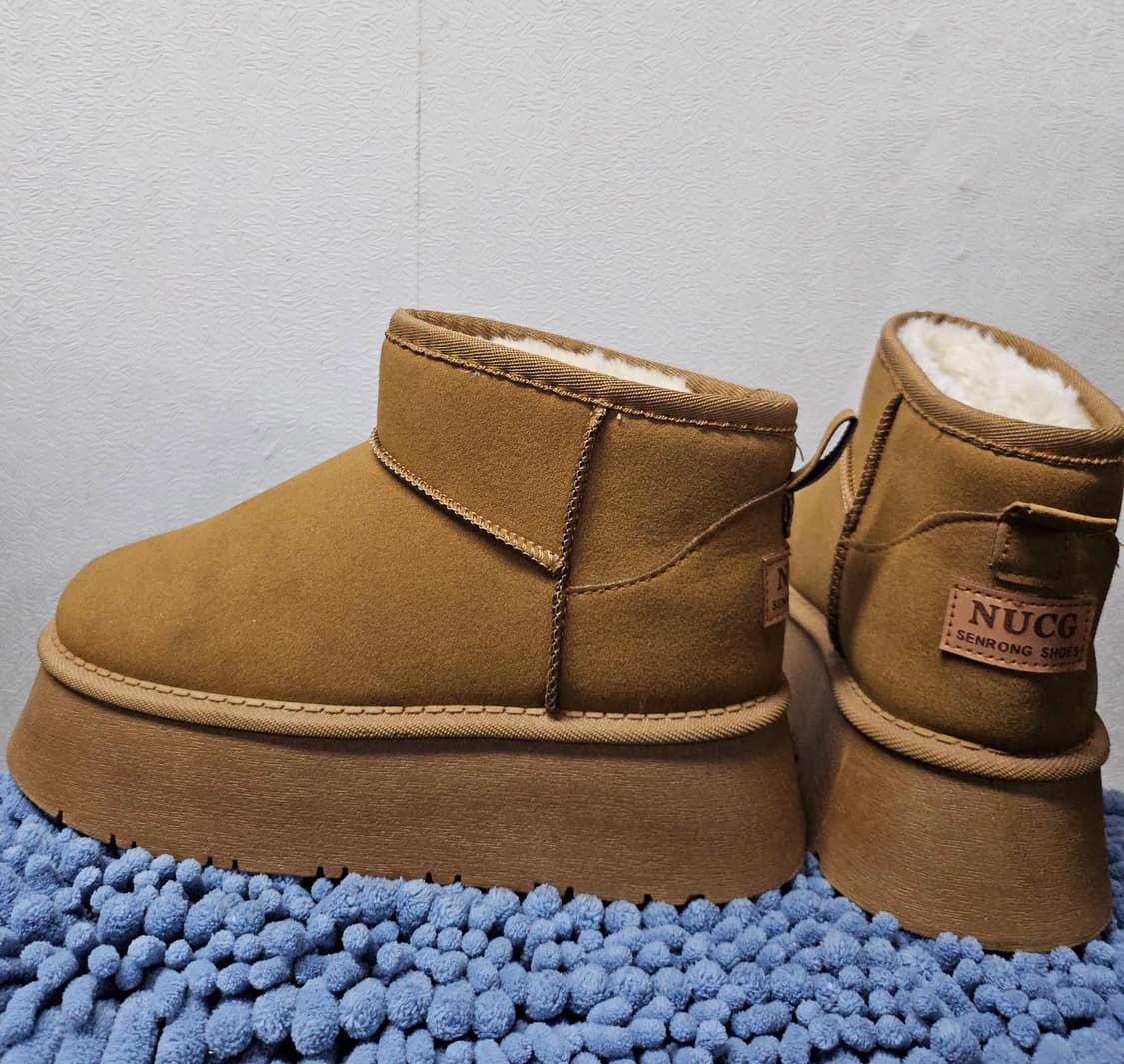 NUCC 통굽 어그 부츠 브라운  37 상품이미지1