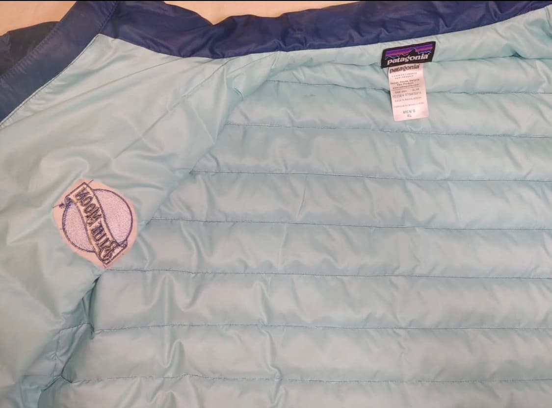 [XL]파타고니아 다운 스웨터 자켓 XL 블루문 경량 패딩 상품이미지4