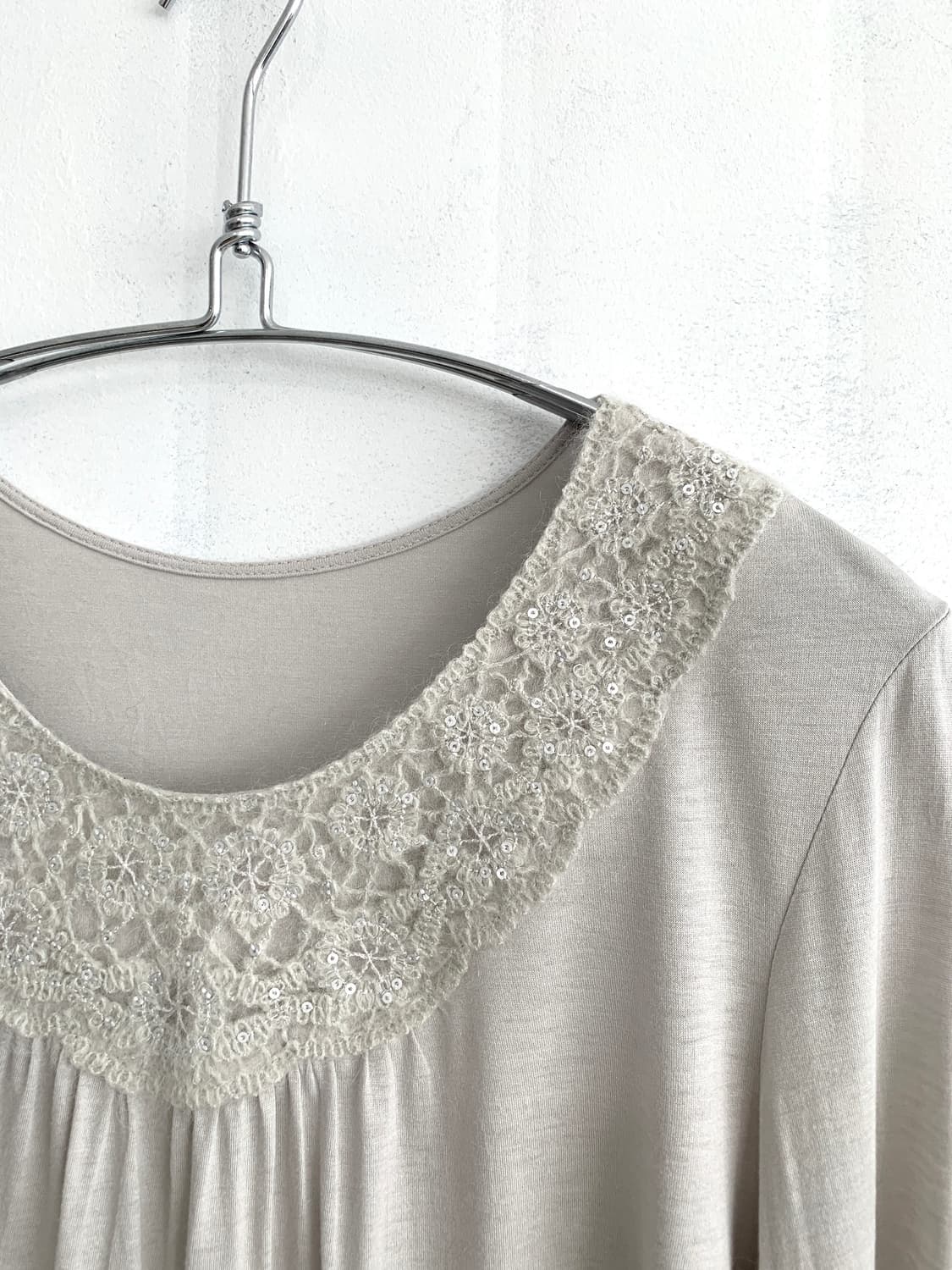 Comme Ca Ism Soft worm-grary long sleeve 상품이미지8
