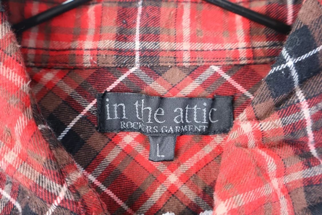 IN THE ATTIC 체크 셔츠 상품이미지8
