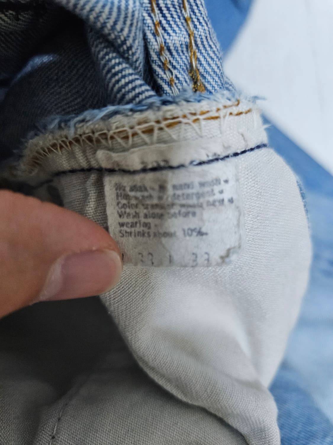 80s levis 501 redline - 셀비지 데님 상품이미지4