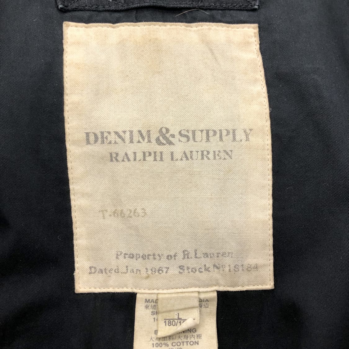 데님앤서플라이 밀리터리 가먼트 야상점퍼 L 상품이미지5