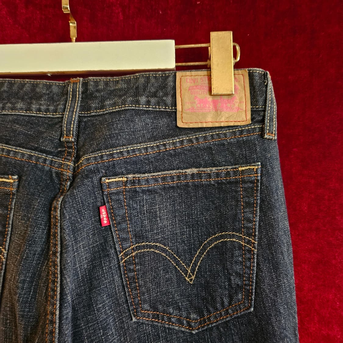 리바이스(Levis) No.518 빈티지 세미 부츠컷 27-28 size 상품이미지5