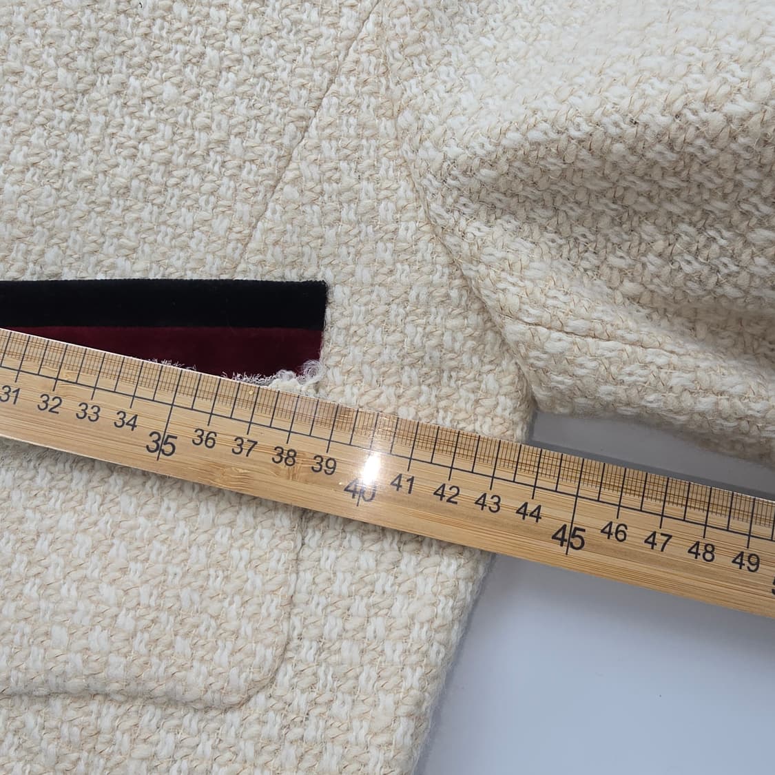 HERITAGELUX PARIS 트위드 자켓 아이보리 [D40398] 상품이미지4