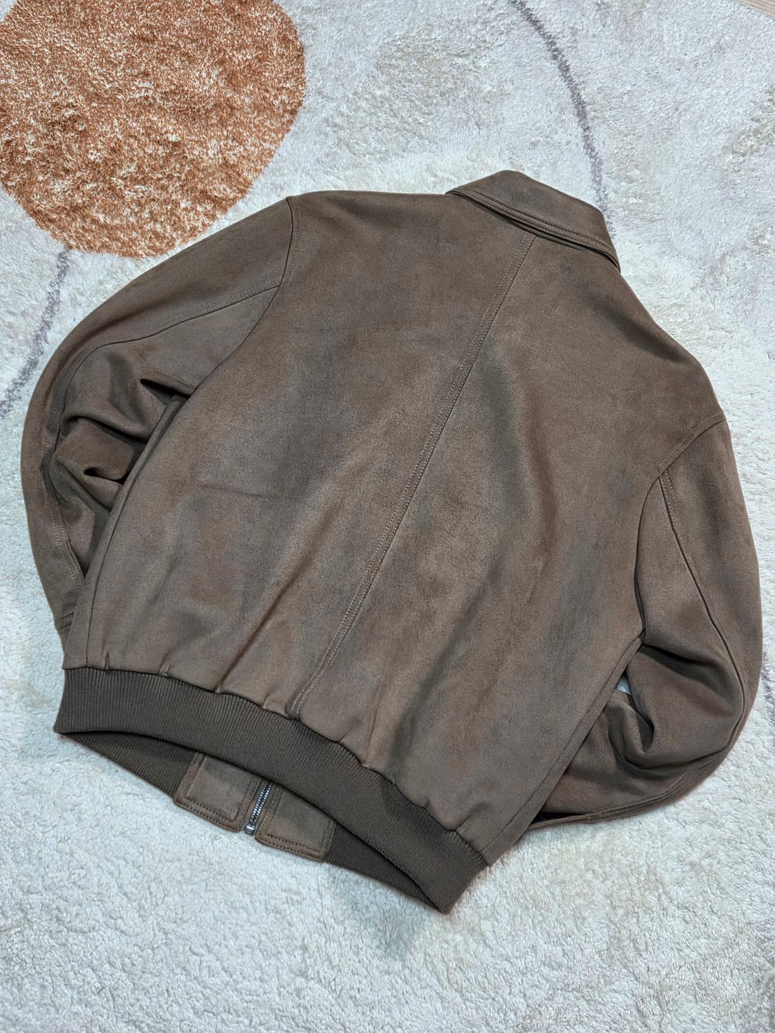 ​자라(ZARA) 페이크 스웨드 카라 블루종 (L) 상품이미지2