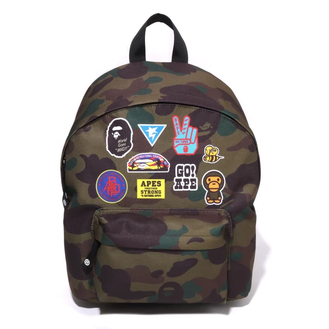 베이프 퍼스트 카모 패치 프린트 백팩 상품이미지1