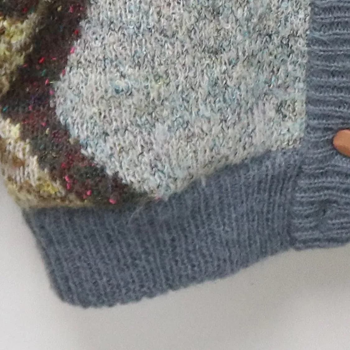 ASIANO 플라워 자수 울 혼방 가디건 60604 상품이미지4