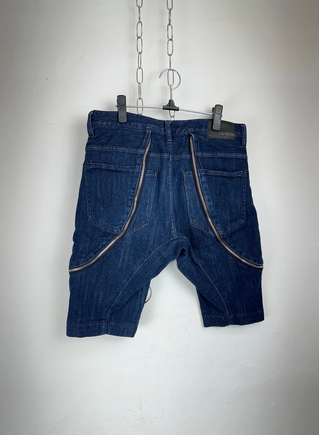 Lad Musician Zip Detail Denim Shorts 상품이미지6