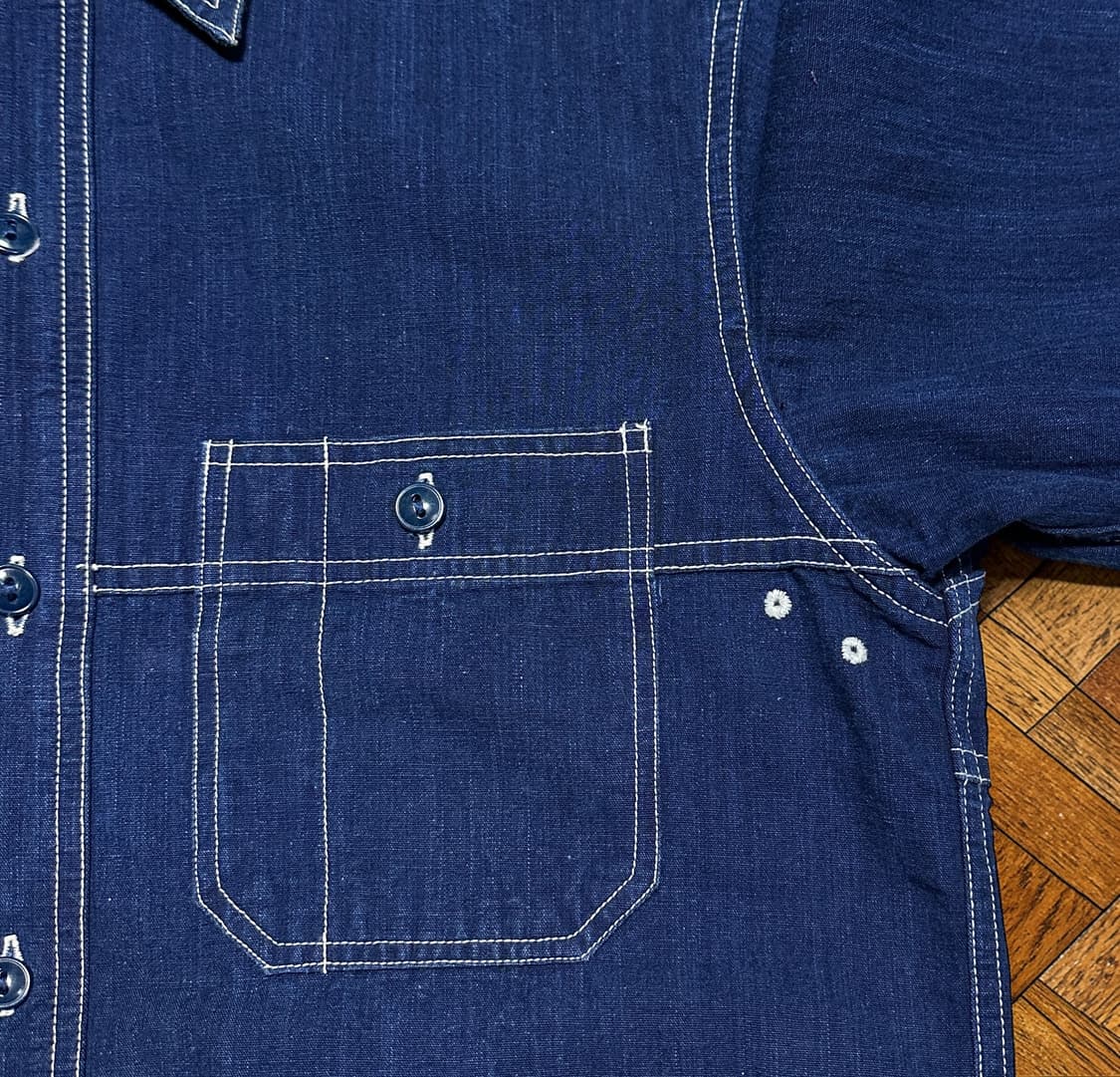 Powr house 토요엔터프라이즈 샴브레이 셔츠 상품이미지4