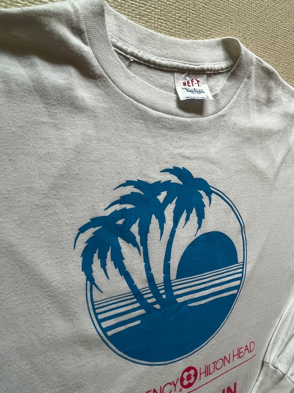 1987 VINTAGE HYATT 10K RUNNING TEE LS 상품이미지2