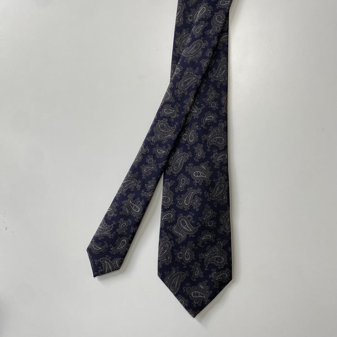 버버리 페이즐리 넥타이 정품 명품 (Burberrys) 7.8cm 상품이미지2