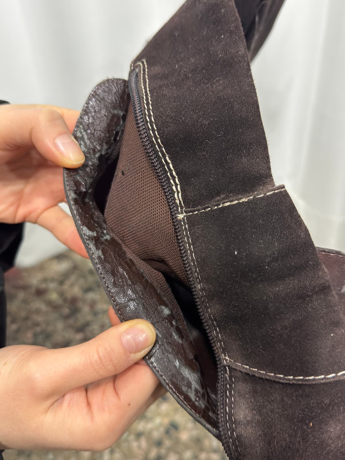 suede ribbon boots 상품이미지6