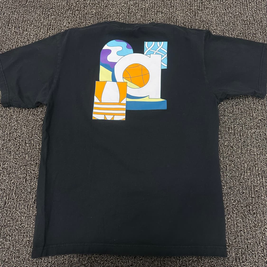 아디다스 여성 반팔티셔츠 블랙 105(XL) 상품이미지5