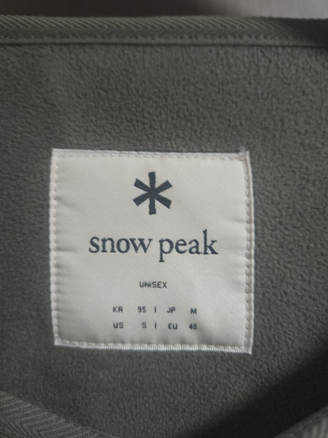 스노우피크 플리스 자켓, M 상품이미지3