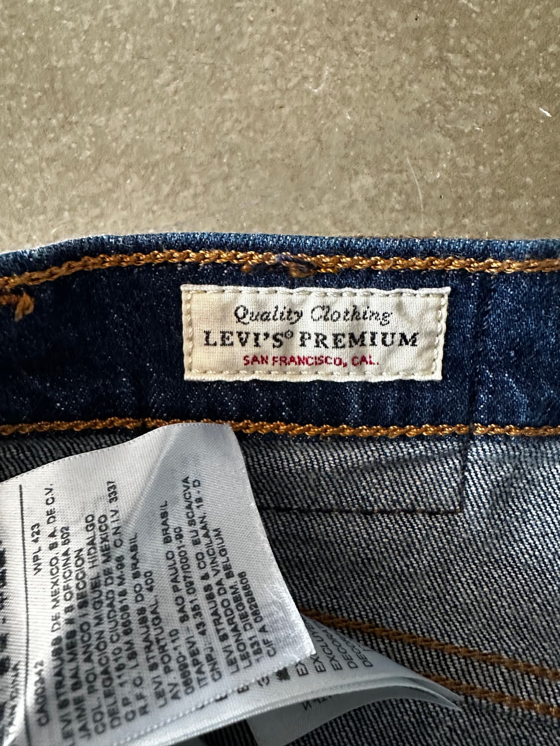 Levi’s Premium 501 데님 팬츠 w26 상품이미지5