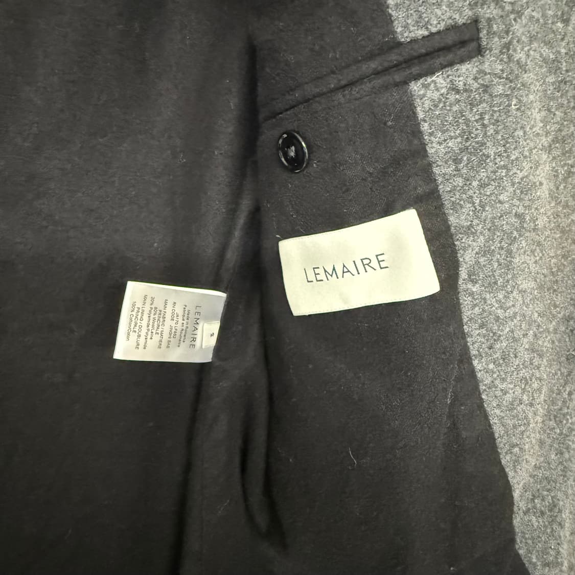 르메르 울 박시 싱글 블레이저 S사이즈 상품이미지6