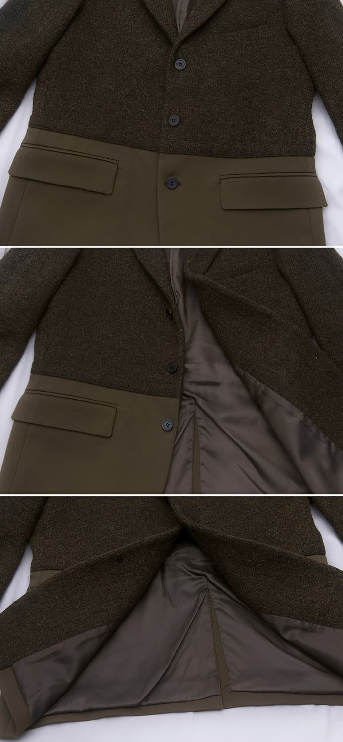 우영미 x 해리스 트위드 투블럭 블레이저 자켓 (48 / 95-100) 상품이미지6