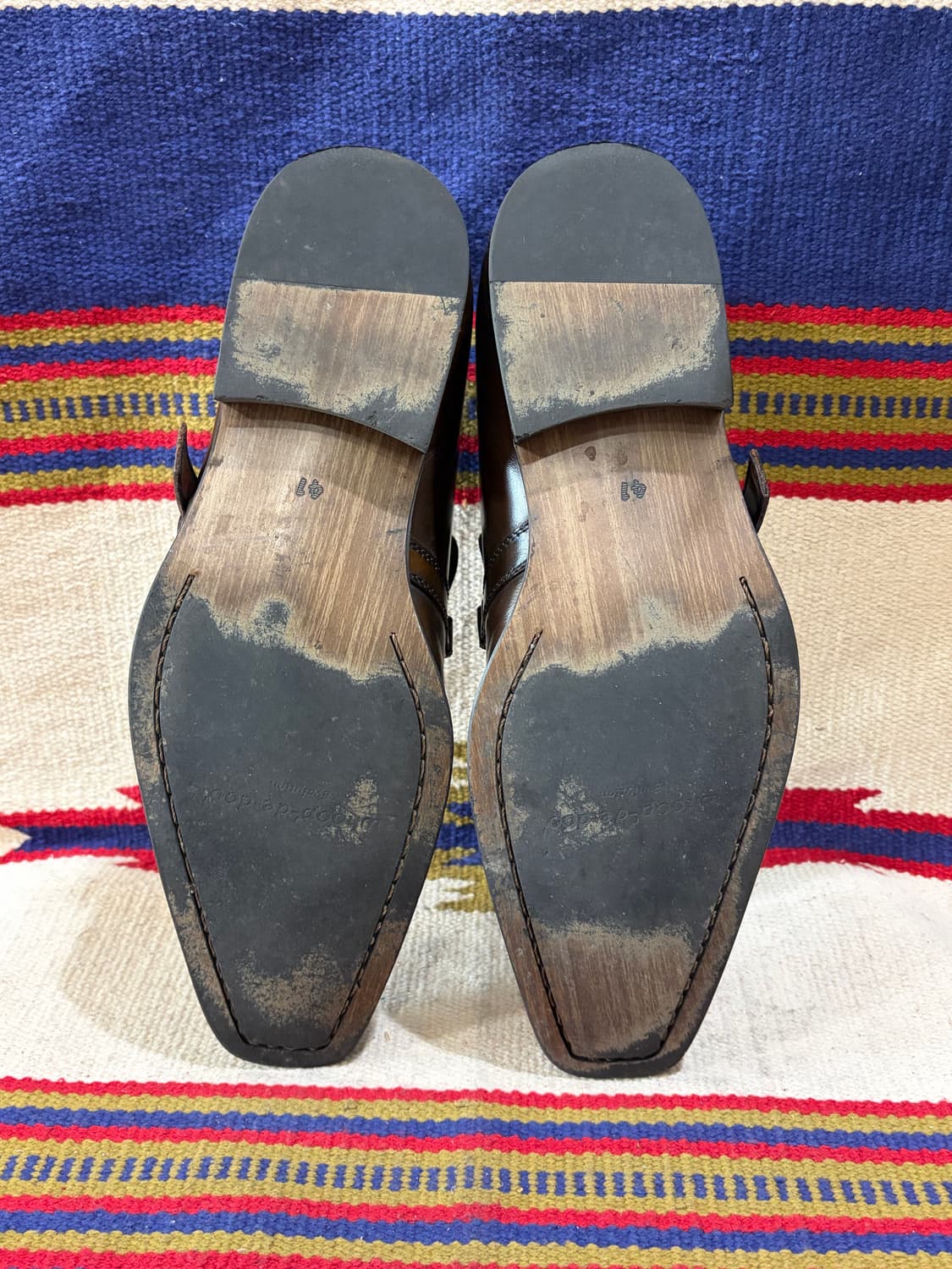 훕데두 스퀘어토 롱노즈 크로스버클 부츠 상품이미지7