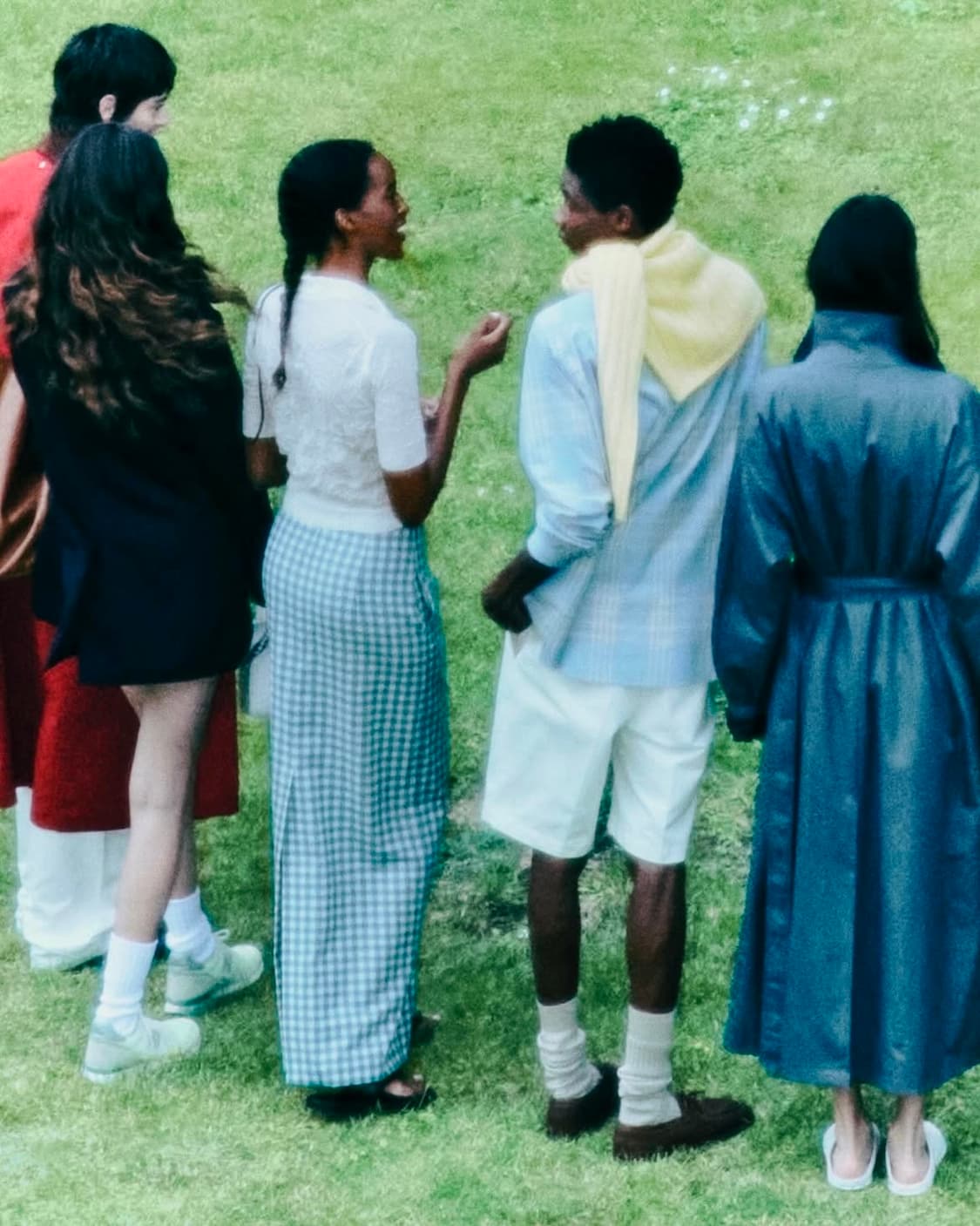 Auralee 하드 트위스트 데님팬츠 브라운 상품이미지7