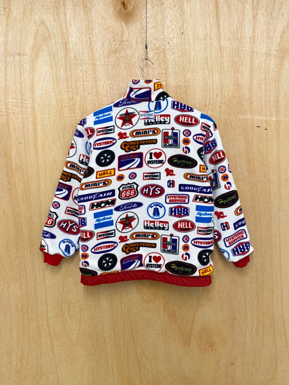 HYSTERIC GLAMOUR racing fleece jacket 상품이미지4