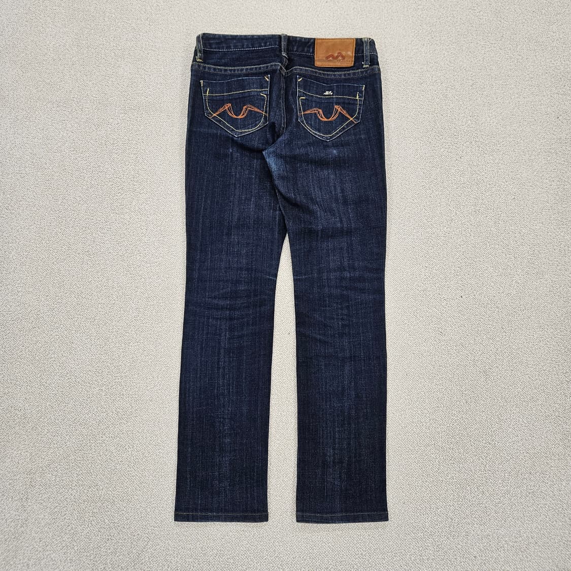 [70-94] 블루미스티 세미부츠컷 진청 데님 팬츠 1203JM1 상품이미지4