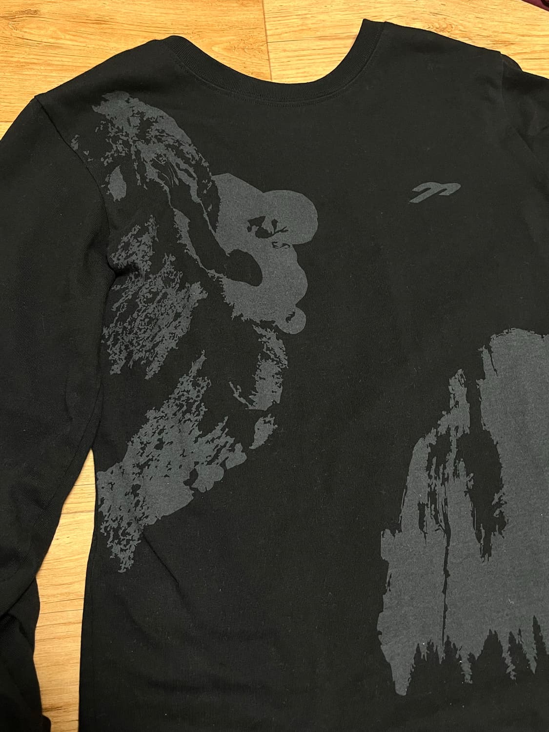 탄산마그네슘 롱슬리브 엘 캐피탄 블랙 우먼 사이즈 상품이미지1