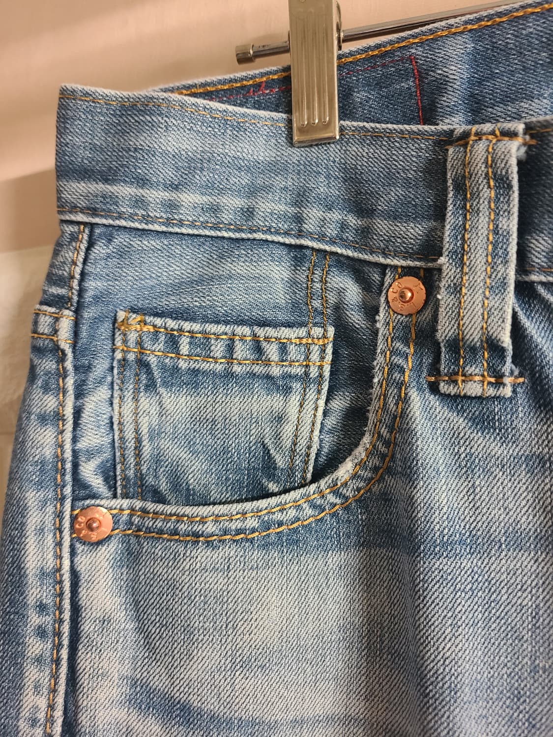 리바이스 504 데님 팬츠 상품이미지4