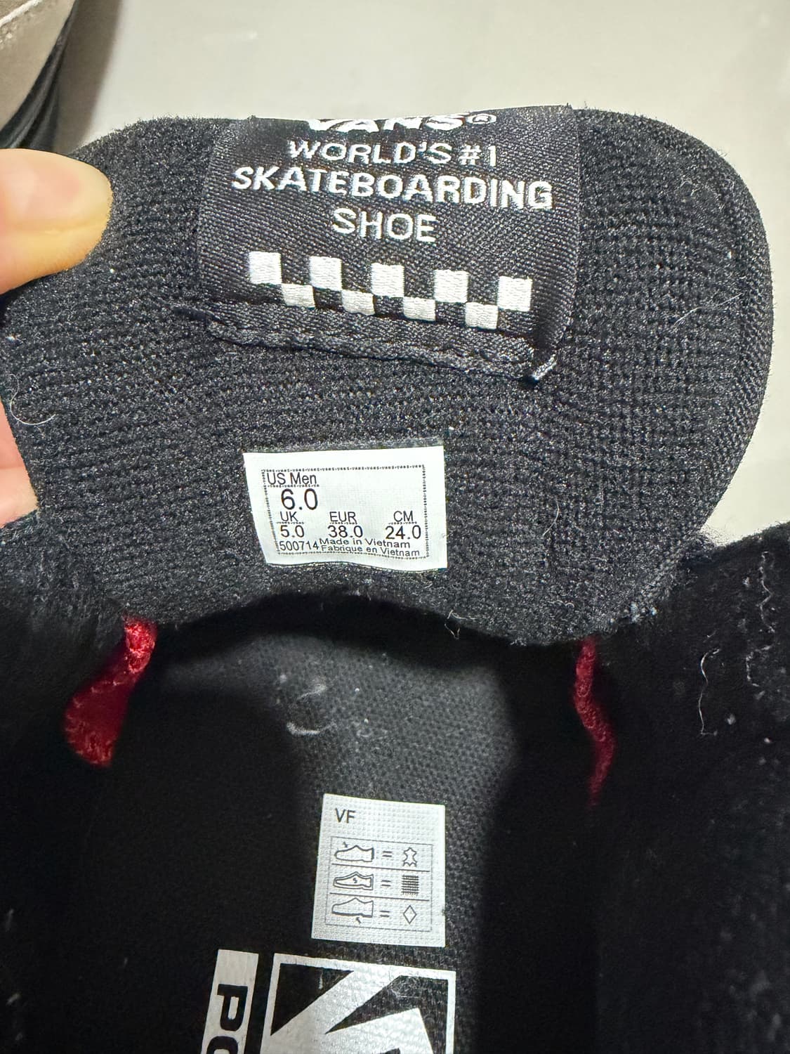 반스 스케이트 하프 캡 '92 VCU 에센셜 페요테 블랙 (240) 상품이미지5