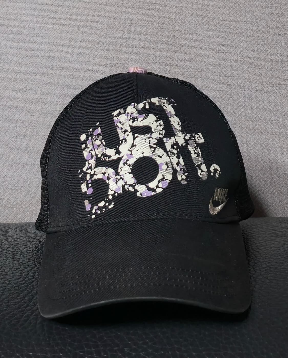 나이키 Just Do It 블랙 메쉬캡 모자 free 상품이미지1