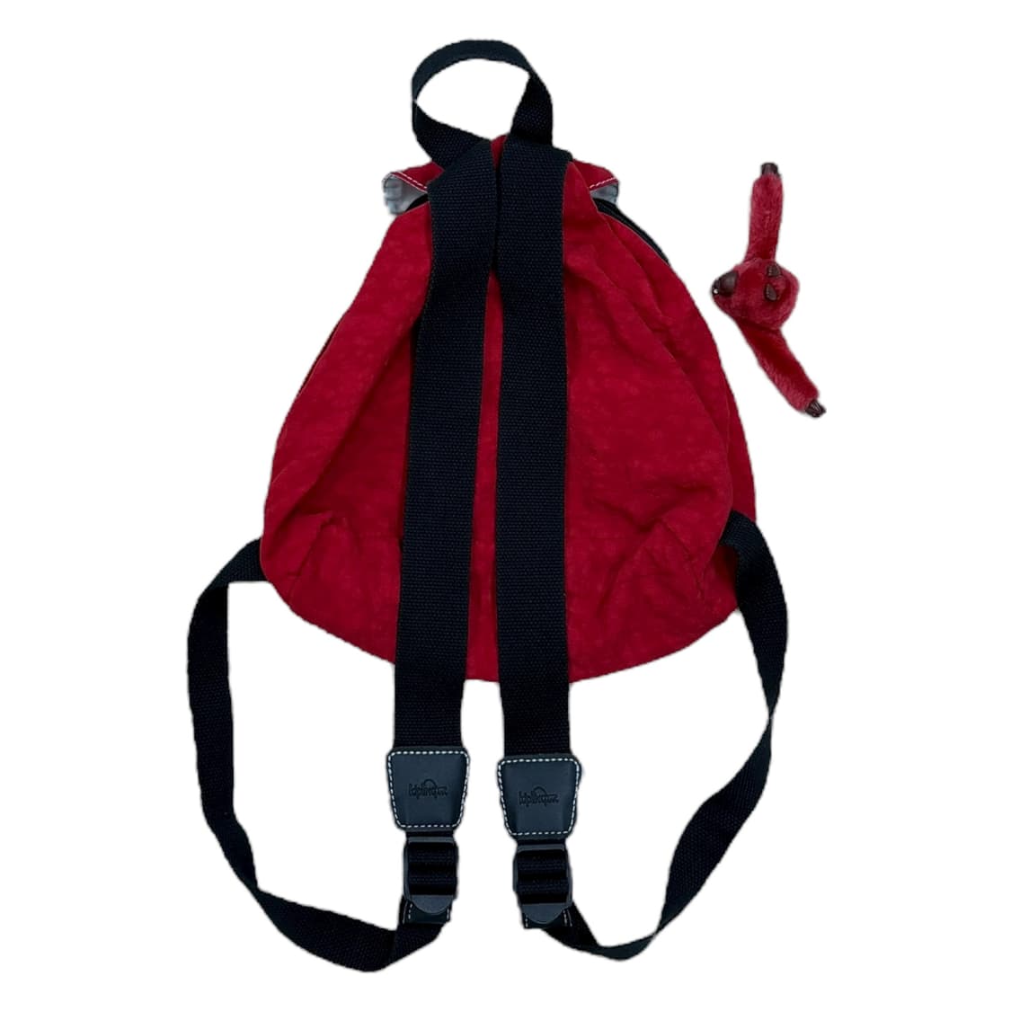 키플링 빈티지 모리걸 복조리 미니백팩 Y2K 가방 레드 상품이미지3