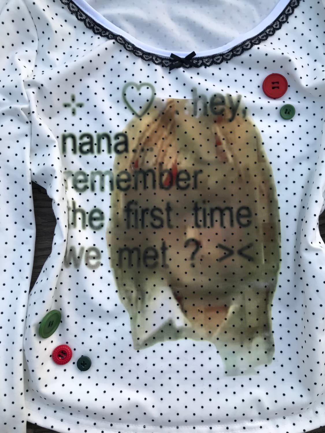 Dot Lace Nostalgia Top 상품이미지4