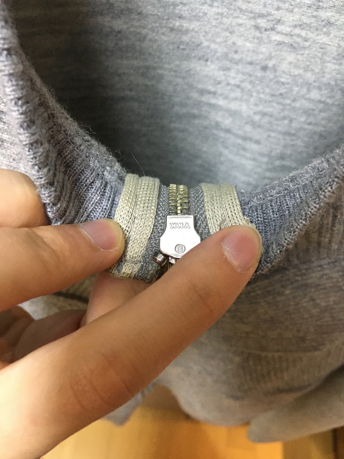 꼼데가르송 옴므 울 패치  집업 상품이미지4