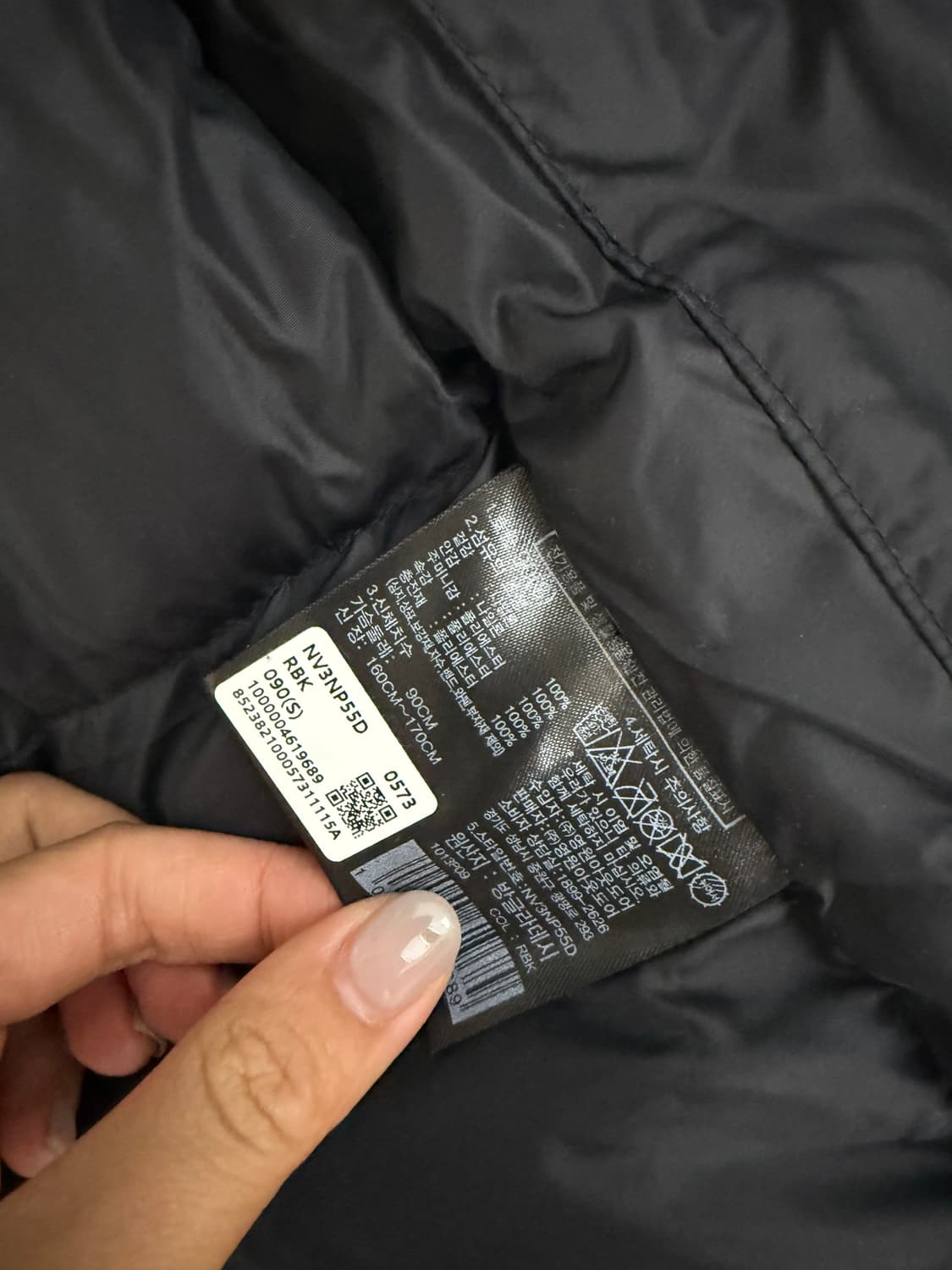 노스페이스 패딩 조끼 S 상품이미지4