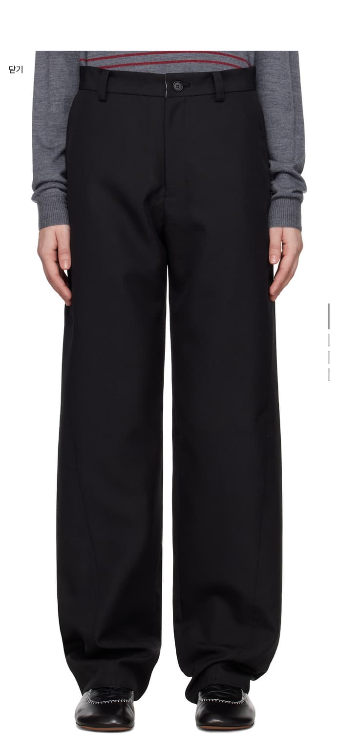 [28]커미션 뉴욕 블랙 쉬프트 슬랙스 상품이미지2