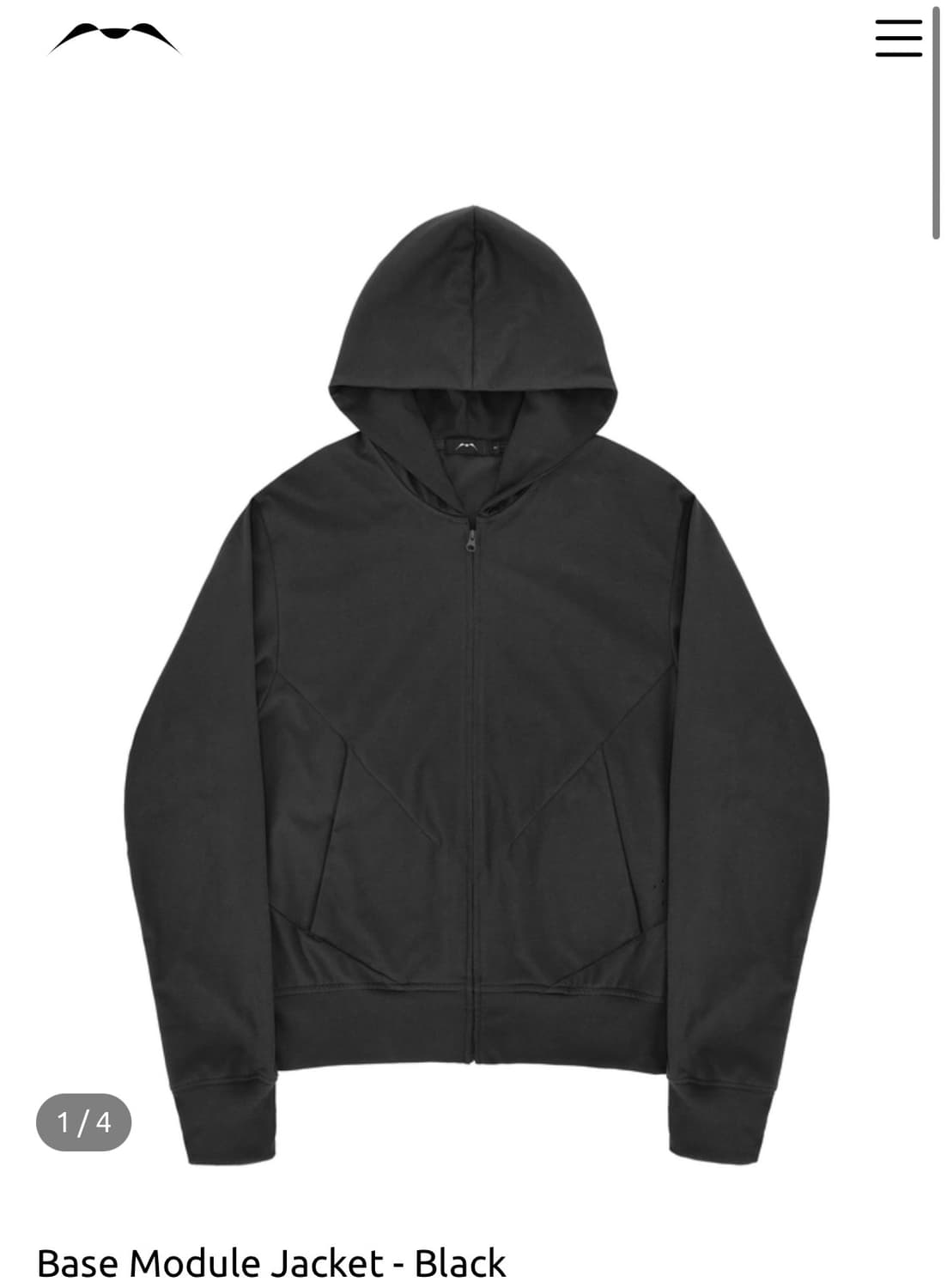 MSC Base Module Jacket  2사이즈 블랙 상품이미지1