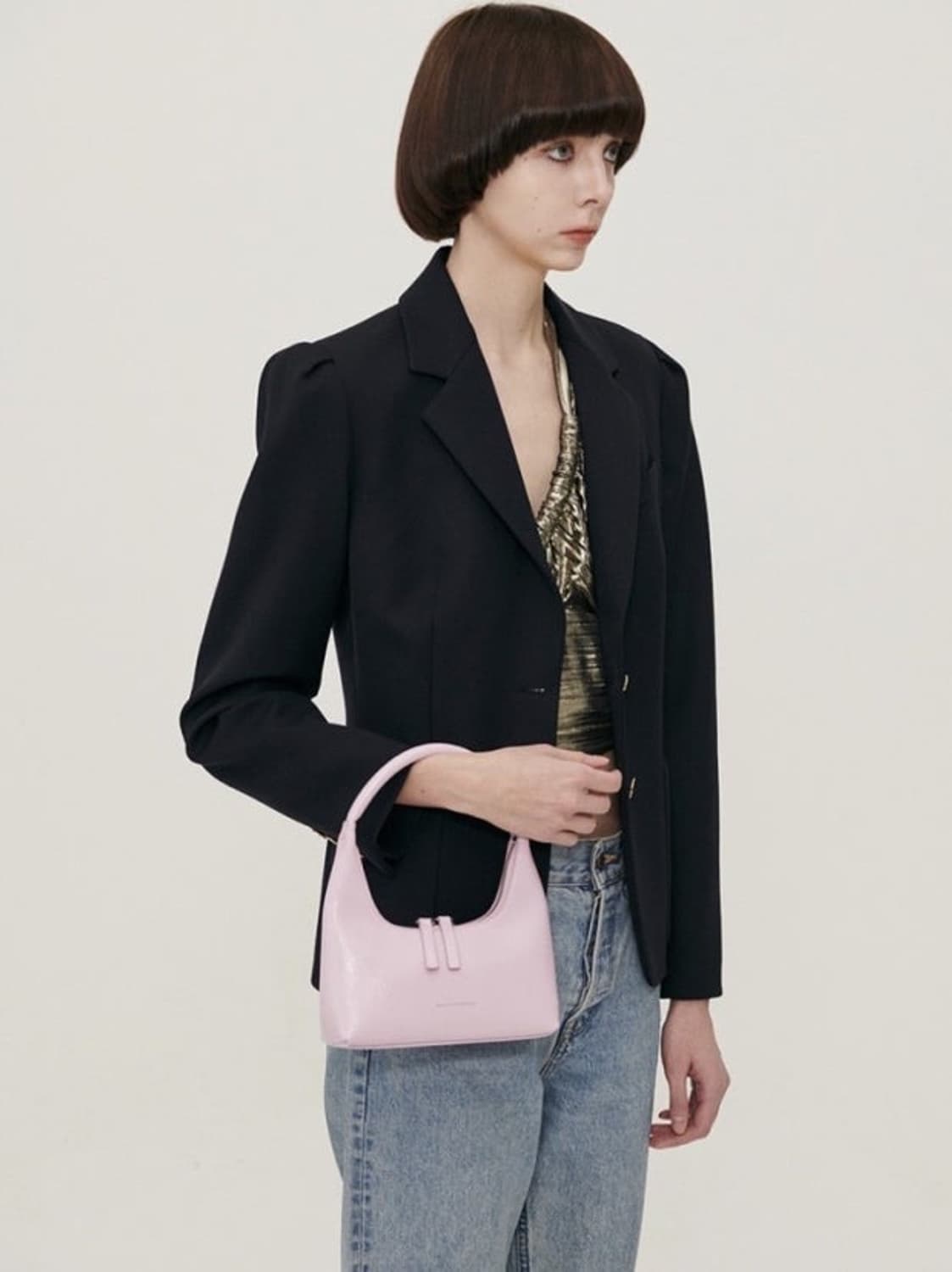 마지셔우드 호보백 핑크  pink ckinkle 상품이미지2