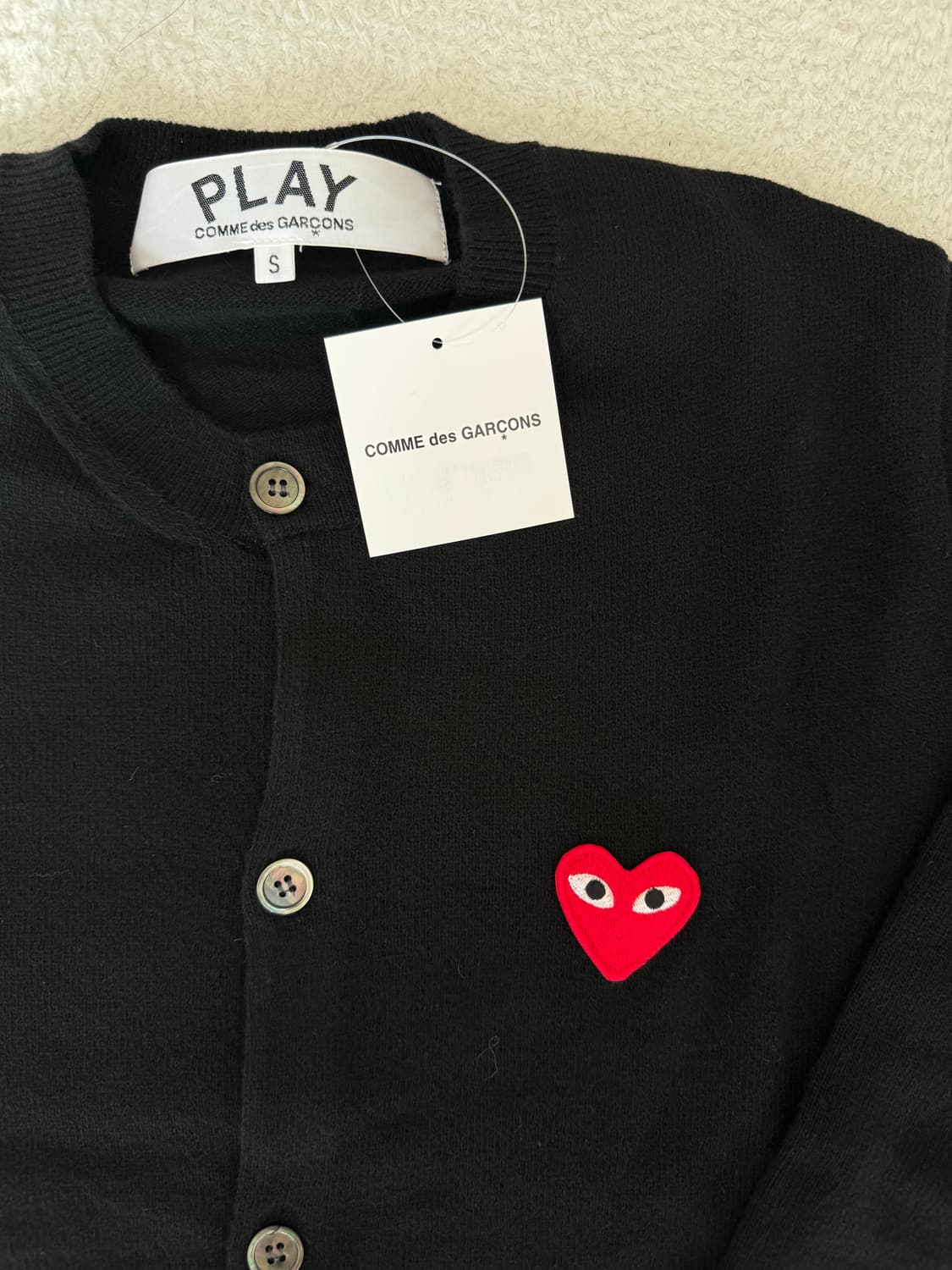 꼼데가르송 가디건 상품이미지2